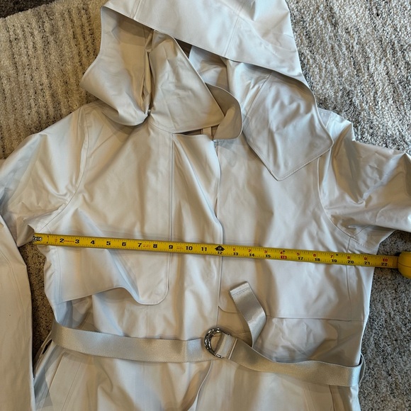 Lulu trench coat cream size 10 - Picture 4 of 9